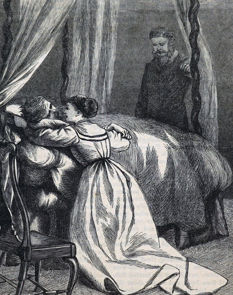 Eine Tochter am Sterbebett ihres Vaters von Mary Ellen Edwards