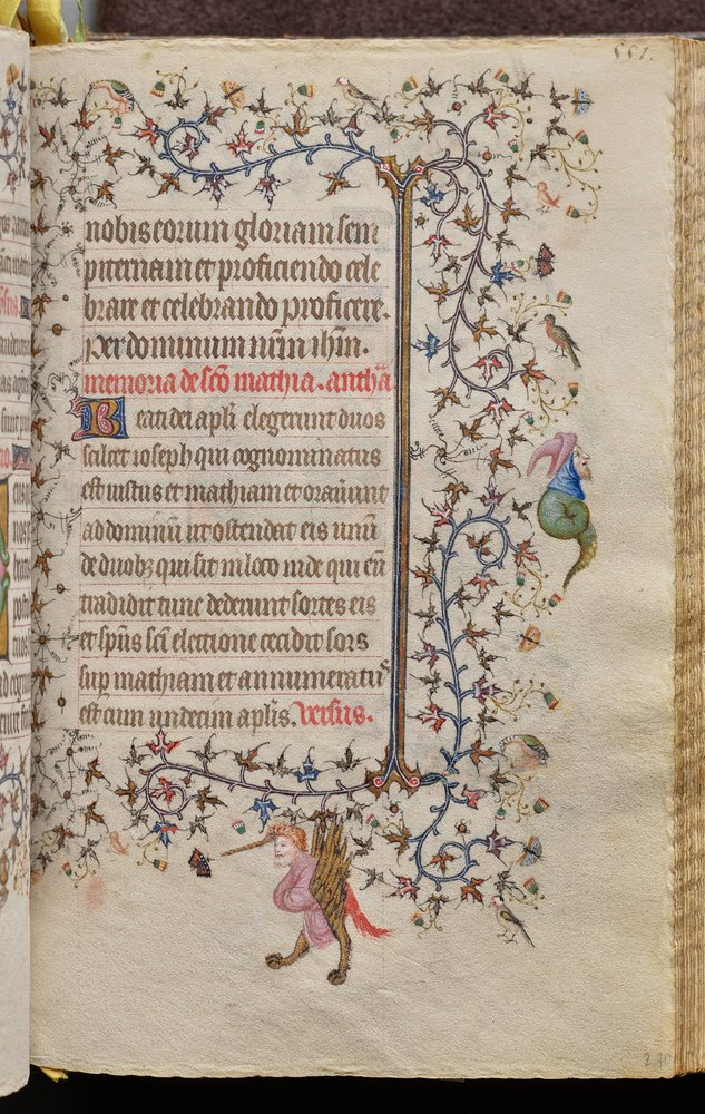 Stundenbuch von Karl dem Edlen, König von Navarra (1361-1425): fol. 270r, Text von Master of the Brussels Initials and Associates