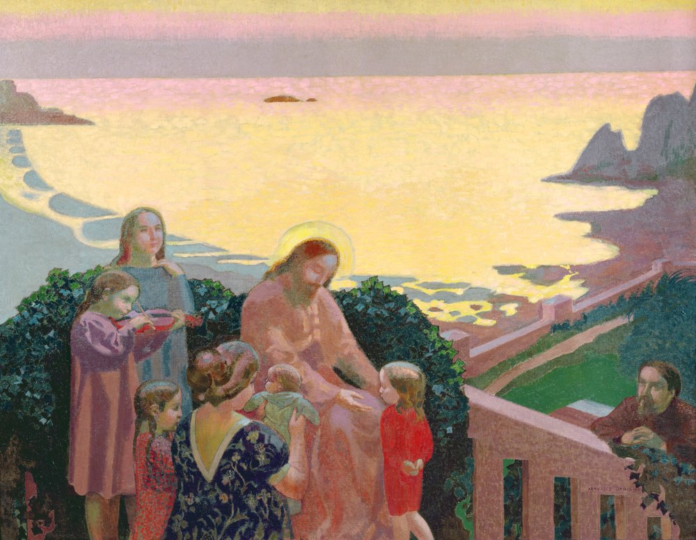 Christus mit den Kindern, 1910 von Maurice Denis