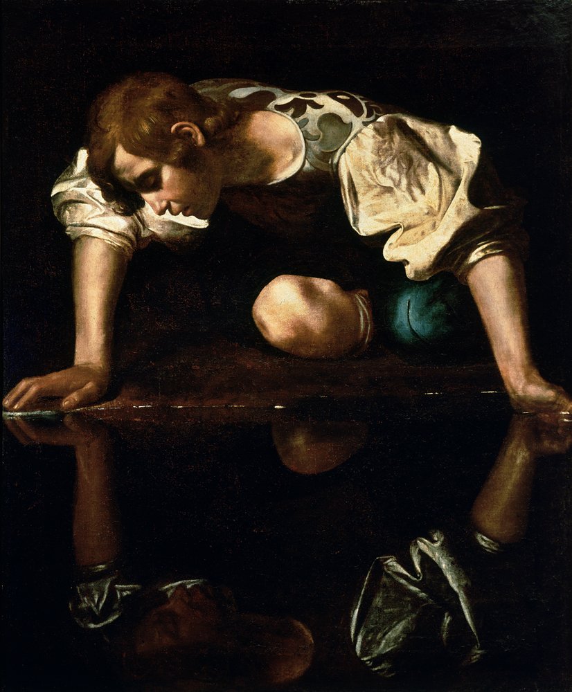 Narziss von Michelangelo Merisi Caravaggio