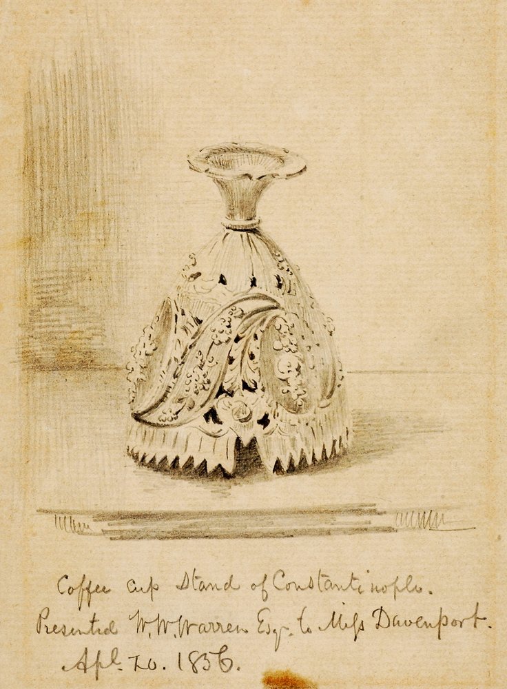Kaffeetassenständer von Konstantinopel