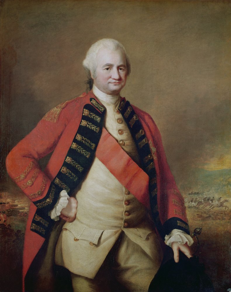 Porträt von Robert Clive (1725-1774) 1. Baron Clive, 1773 von Nathaniel Dance-Holland