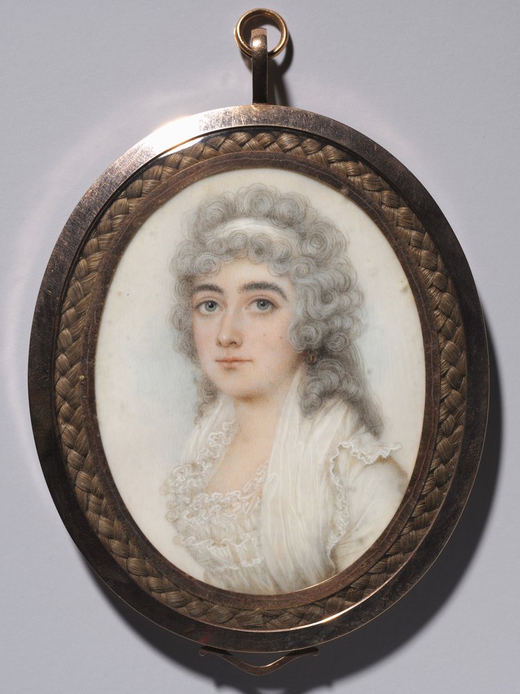 Porträt einer Frau, ca. 1795 von Nathaniel Plimer