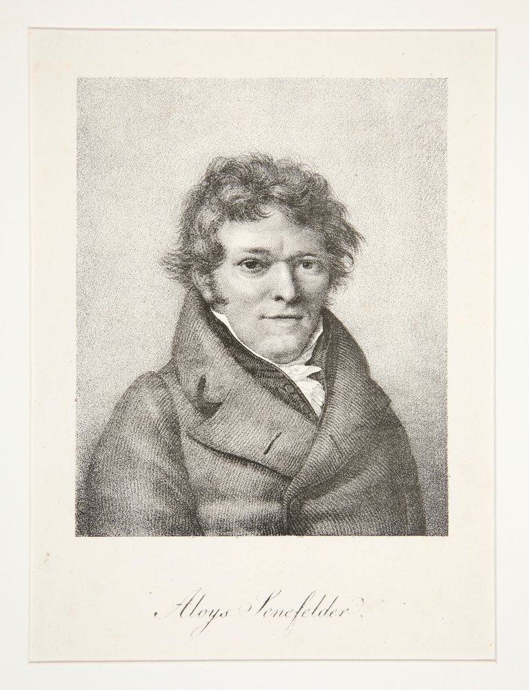 Porträt von Aloys Senefelder von Nicolas Henri Jacob