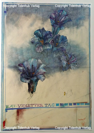 Blau - Violetter Tag von Ole West