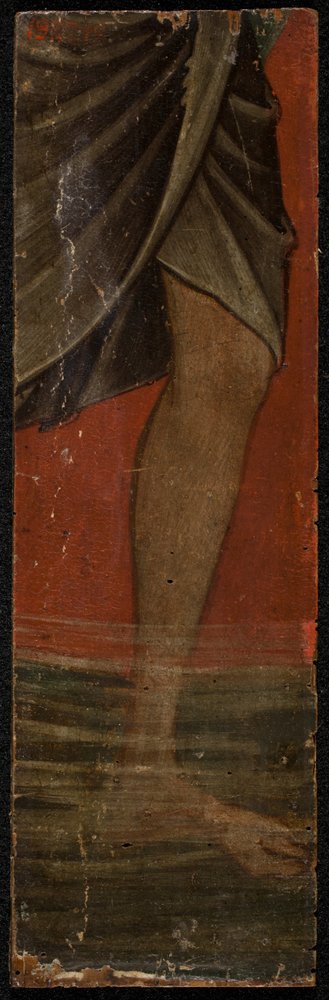 Heiliger Georg (Rückseite des Panels), Mitte 1300er von Paolo Veneziano