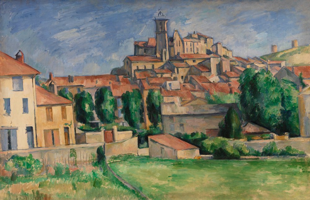 Gardanne (Horizontale Ansicht) ca. 1885 von Paul Cézanne
