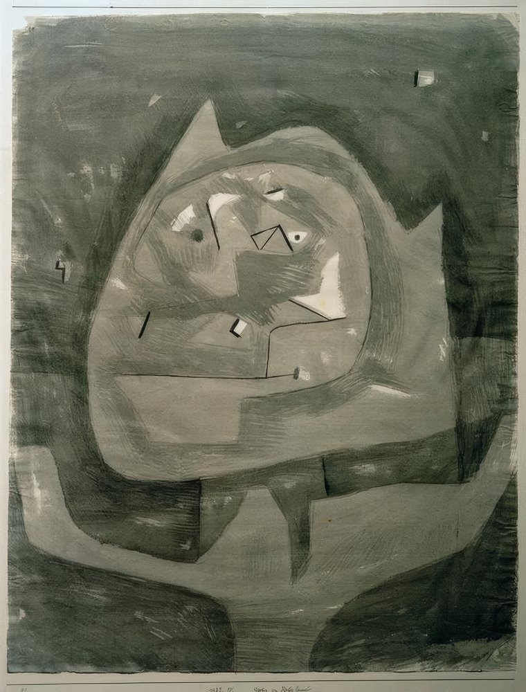 Götze im Fieberland von Paul Klee