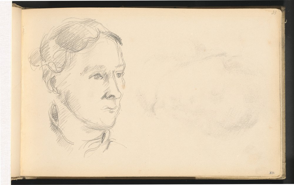 Madame Cézanne von Paul Cézanne