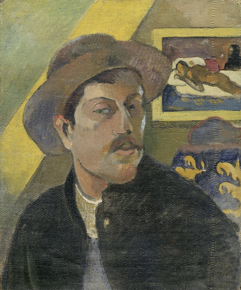 Selbstporträt, 1893-1894 von Paul Gauguin