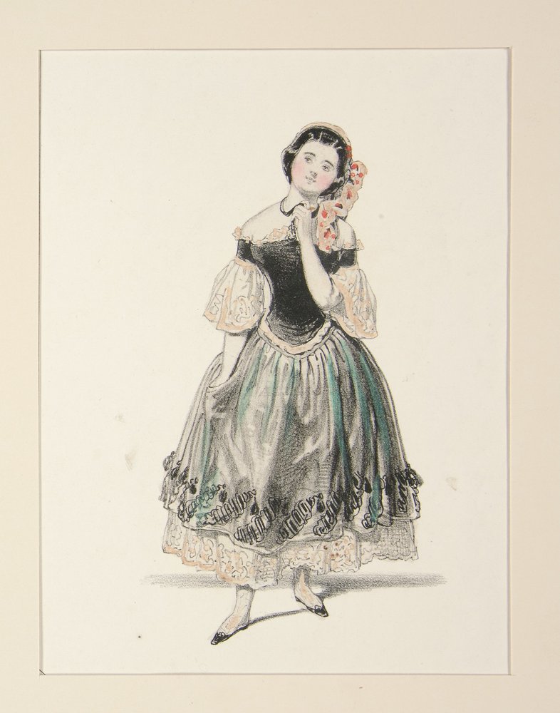 Kastilierin von Paul Gavarni