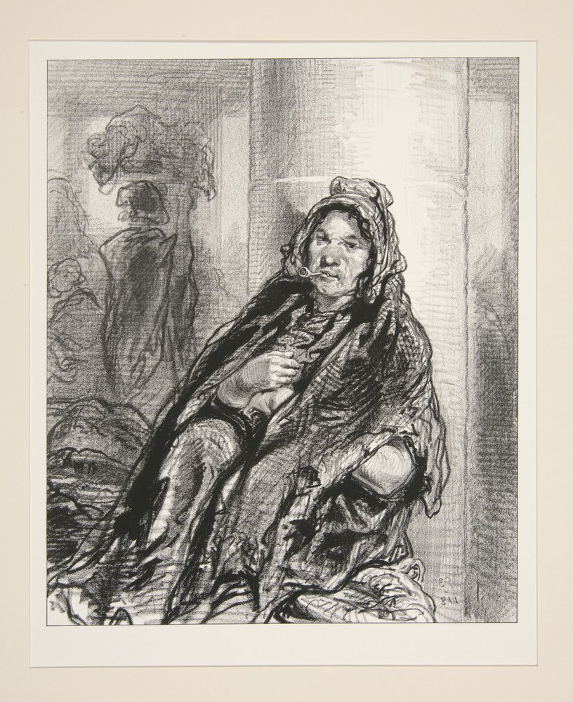 Lastträger von Paul Gavarni