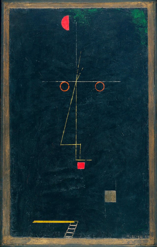 Porträt eines Seiltänzers von Paul Klee