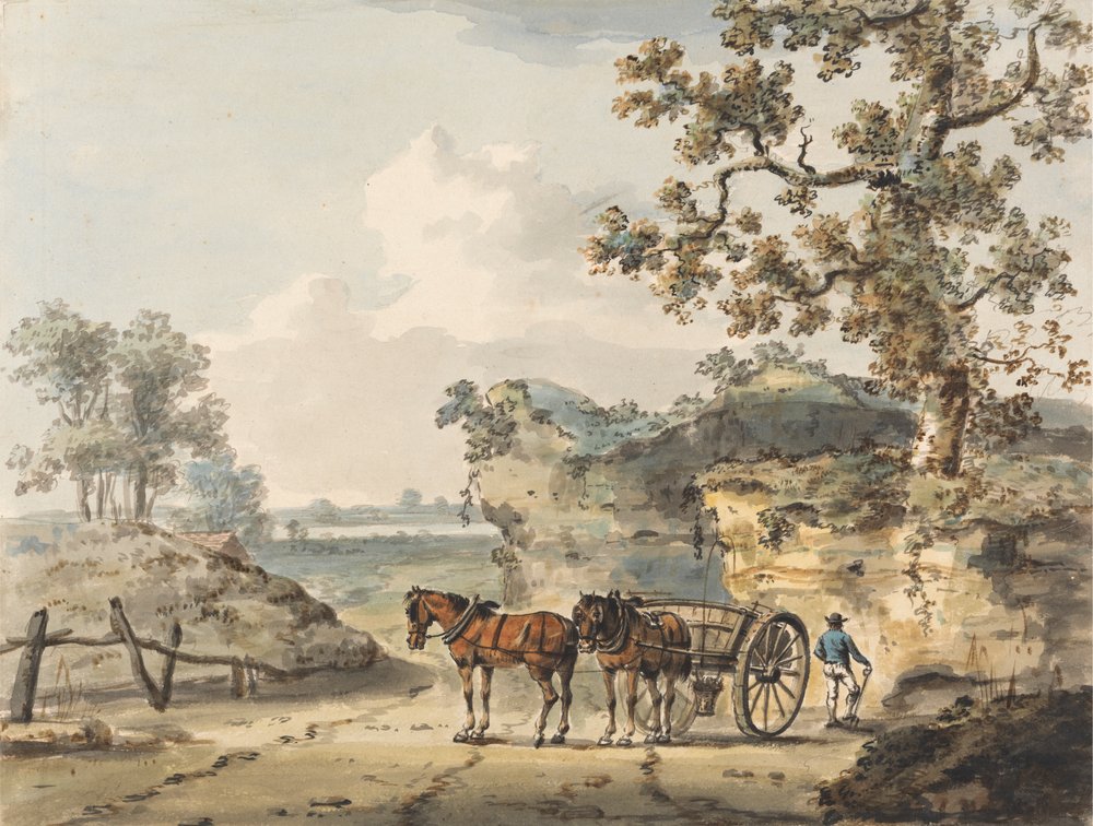 Eine Sandgrube von Paul Sandby
