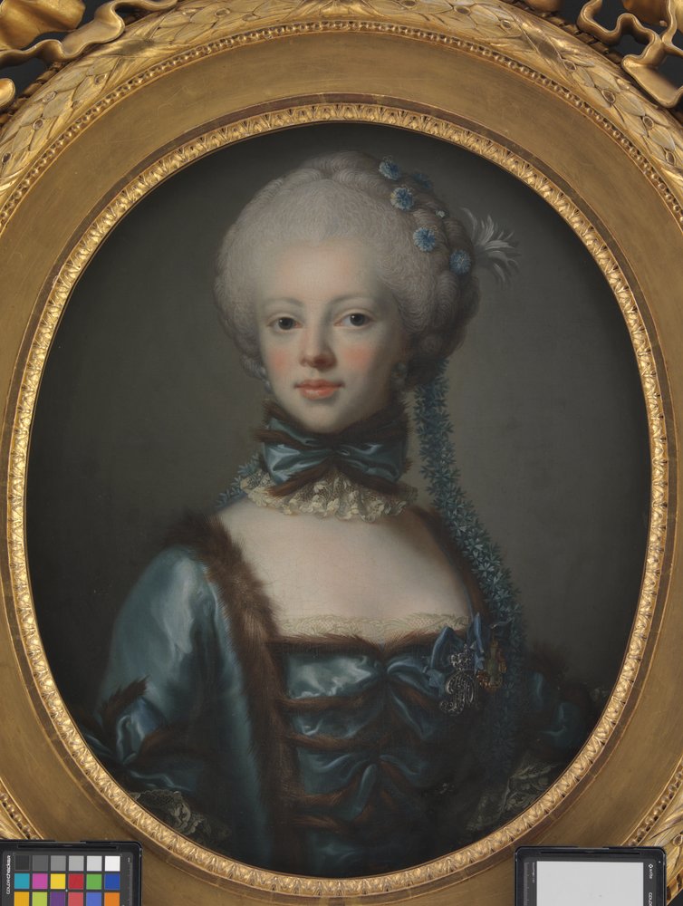 Porträt der Gräfin Eleonora Agnes Scheel, geb. Raben von Peder Als