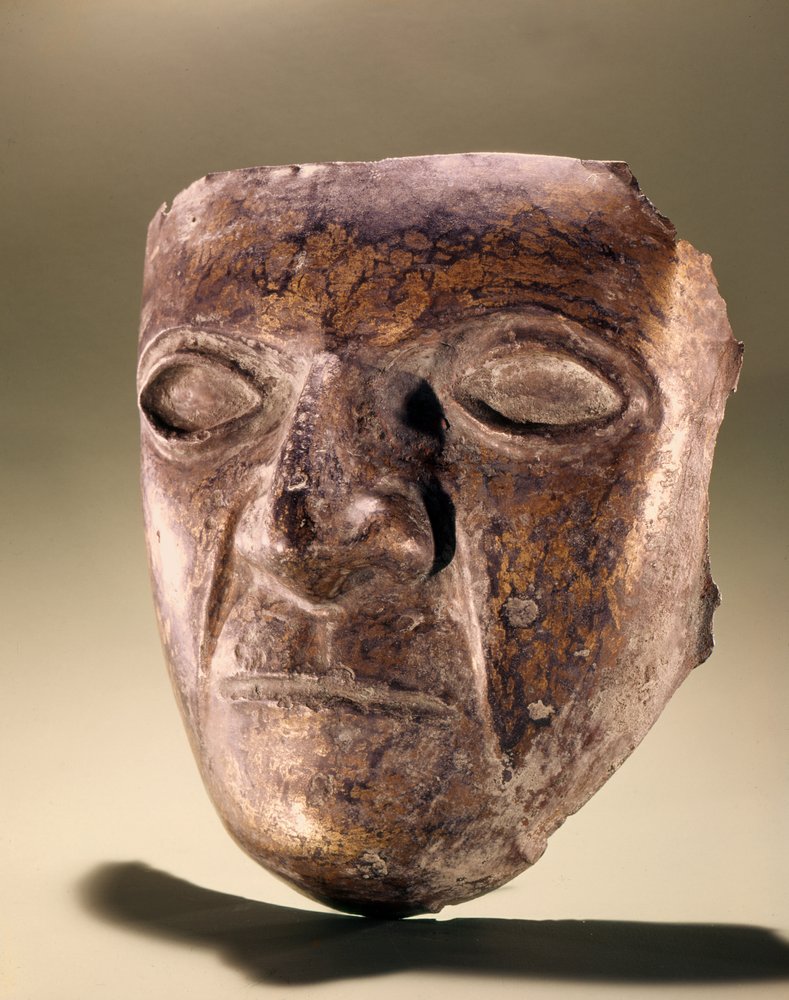 Inka-Maske von Peruvian School