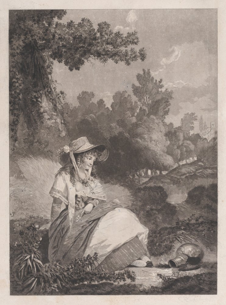 Pauvre Annette, 1795 von Philibert-Louis Debucourt