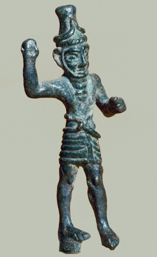 Statuette des Reschef, 14.-13. Jahrhundert v. Chr. von Phoenician
