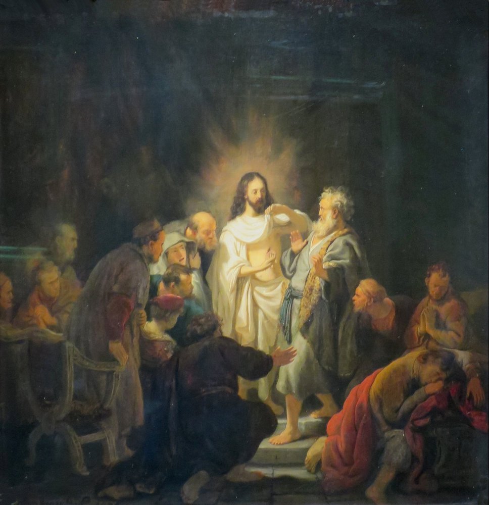 Der Unglaube des heiligen Thomas von Rembrandt van Rijn