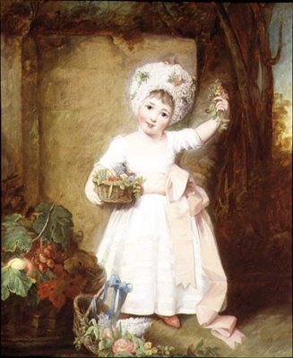 Porträt von Lady Isabella Manners, Tochter des Herzogs von Rutland von Rev. Matthew William Peters