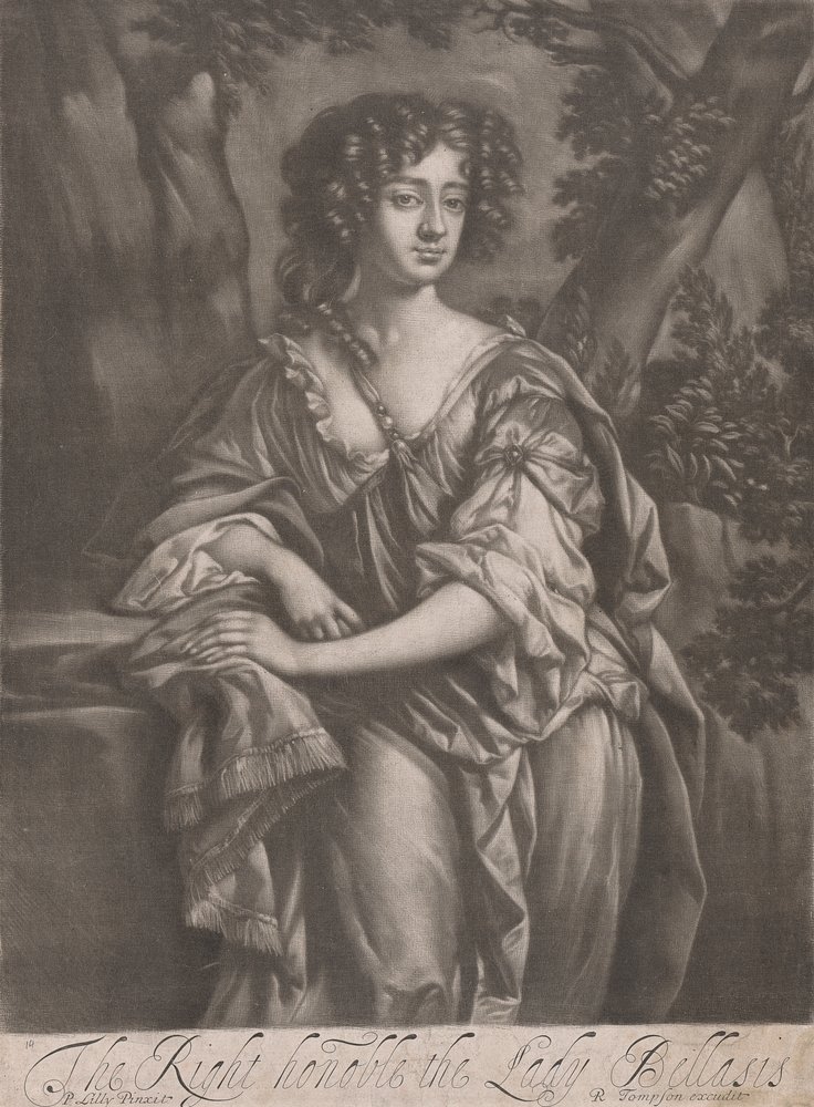 Die ehrenwerte Lady Bellasis von Richard Tompson: Kunstdruck