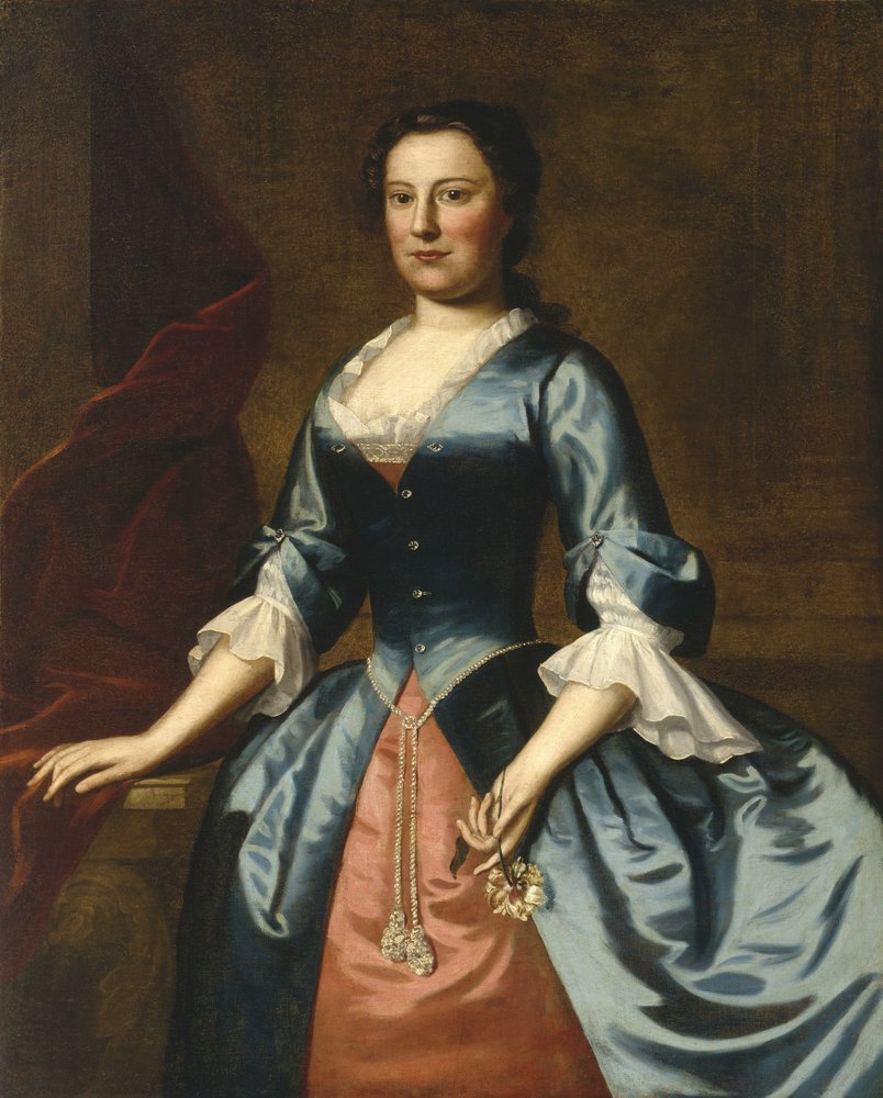 Porträt von Mrs. Samuel McCall sen. von Robert Feke