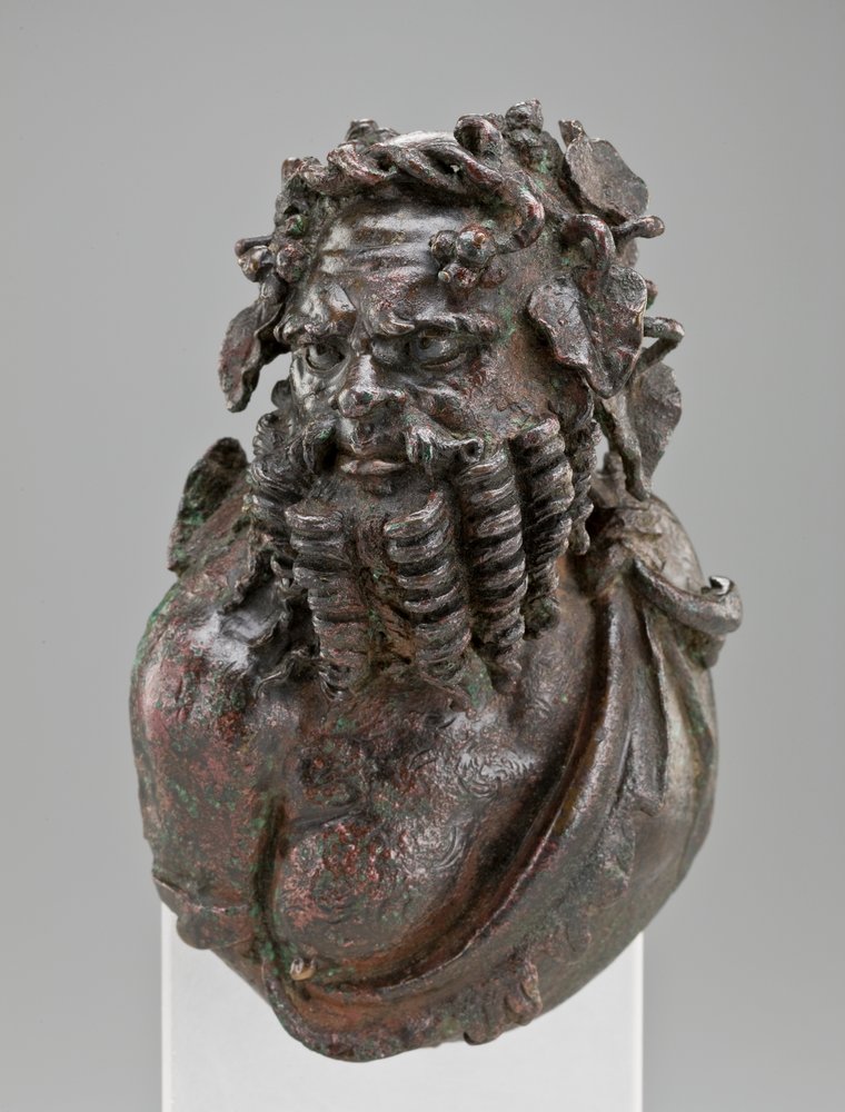 Dekorative Büste des Silenus von Roman
