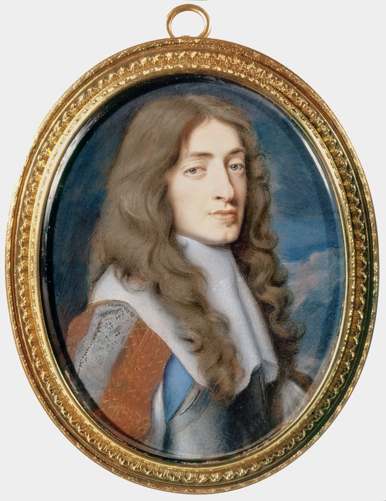 Miniatur Jakobs II. als Herzog von York, 1661 von Samuel Cooper