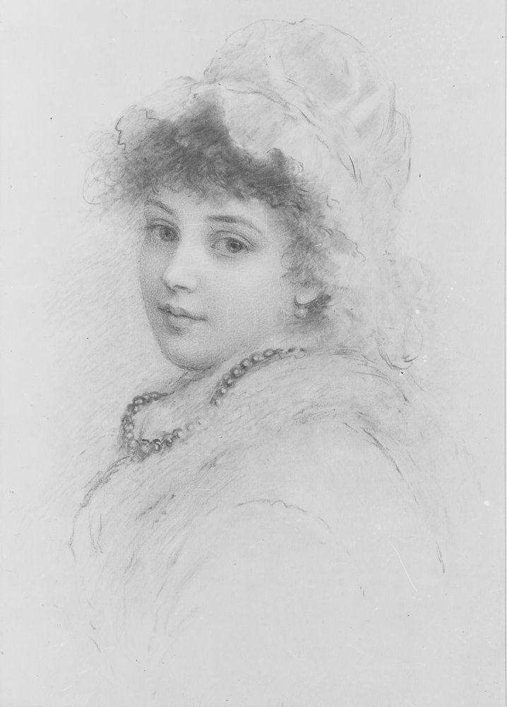 Porträt einer jungen Frau von Samuel Worcester Rowse