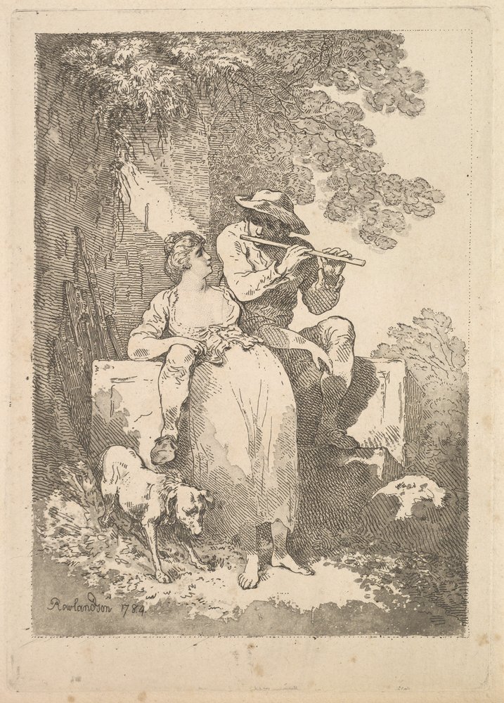 Ruhe von der Arbeit an sonnigen Tagen, 1784-87 von Thomas Rowlandson