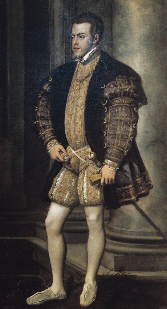 Porträt von Philipp II. von Spanien von Titian (c.1488-1576)