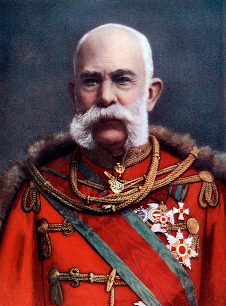 Franz Joseph I., Kaiser von Österreich und König von Ungarn, spätes 19. bis frühes 20. Jahrhundert von Unbekannt