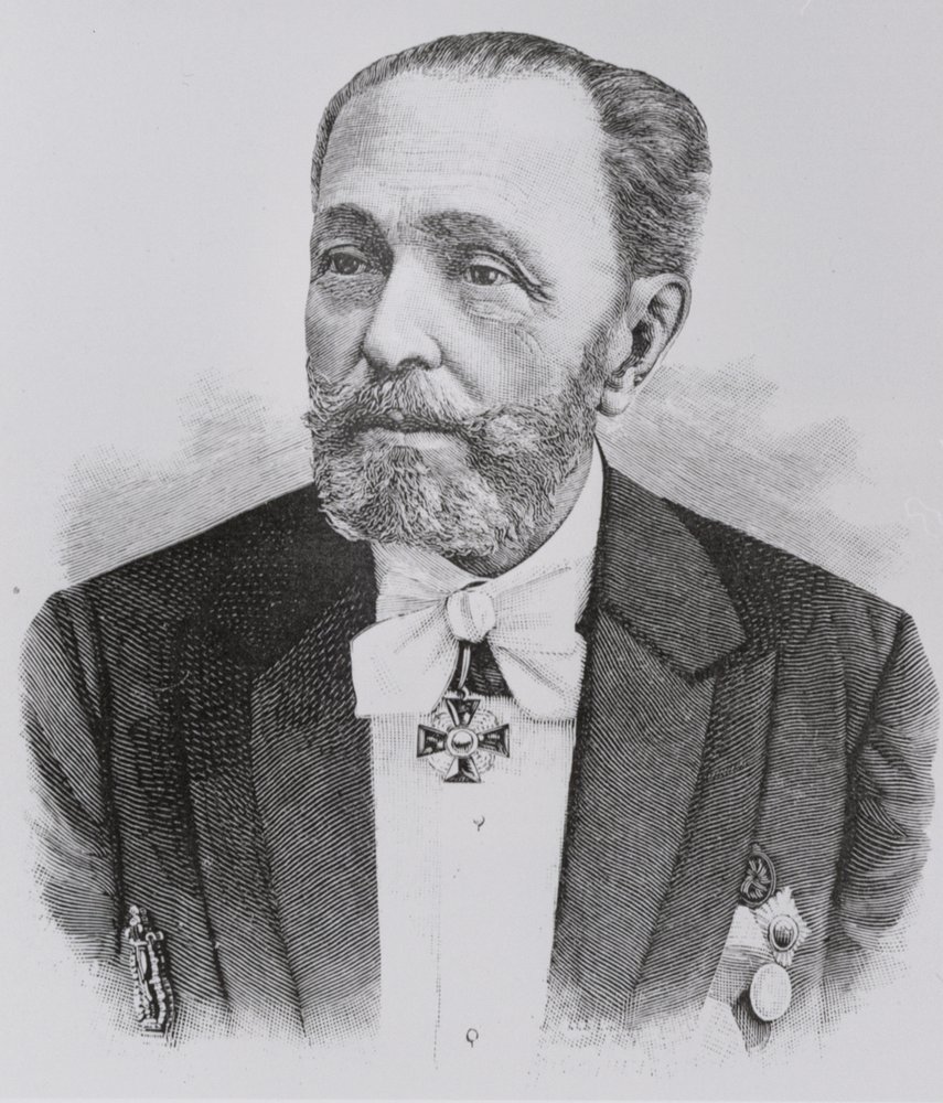 Porträt von Marius Petipa 1818-1910, 1899 von Unbekannt
