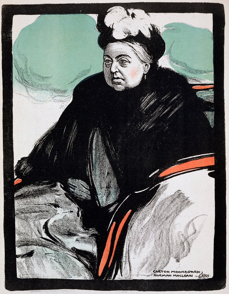 Königin Victoria, 1901 von Unbekannt