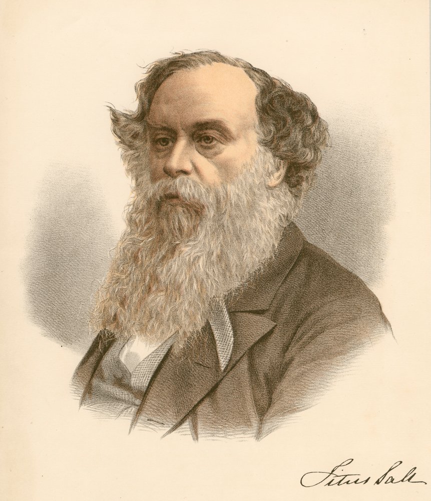 Titus Salt, britischer Wollhändler und Industrieller, ca. 1880 von Unbekannt