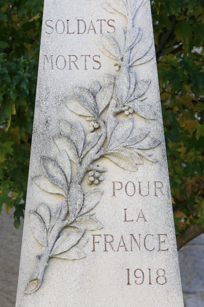 Kriegsdenkmal. Guerard, Frankreich von Unbekannt