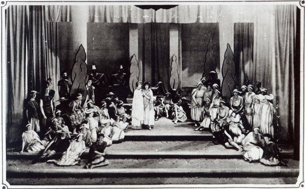 Erste Bühnenaufführung in England von Händels Oratorium Semele, 1925 von Unbekannt Unbekannt