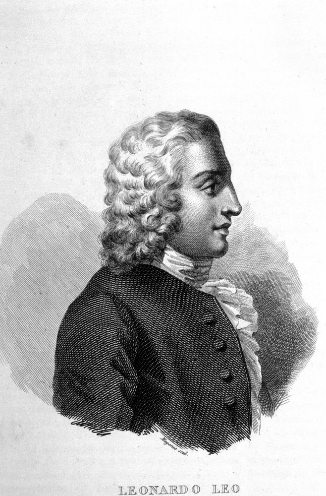 Leonardo Leo, italienischer Komponist (San Vito degli Schiavi von Unknown artist