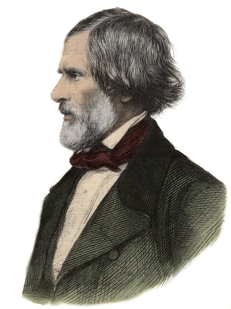 Porträt von John Gibson (1790-1866), englischer Bildhauer von Unknown artist