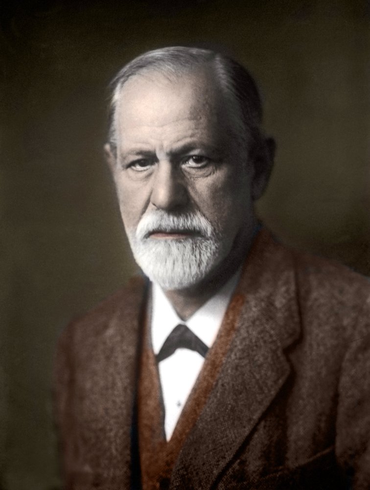 Porträt von Sigmund Freud (1856-1939), österreichischer Psychiater von Unknown photographer