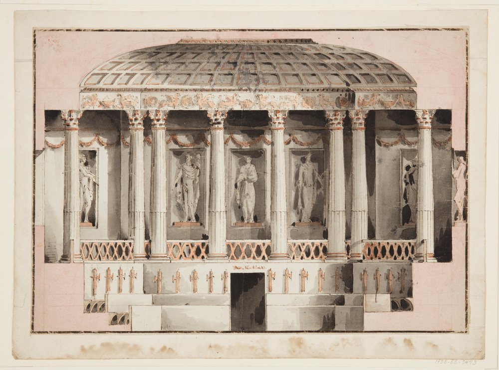 Senatssaal, Parlamentsgebäude, Warschau, Polen von Victor Louis