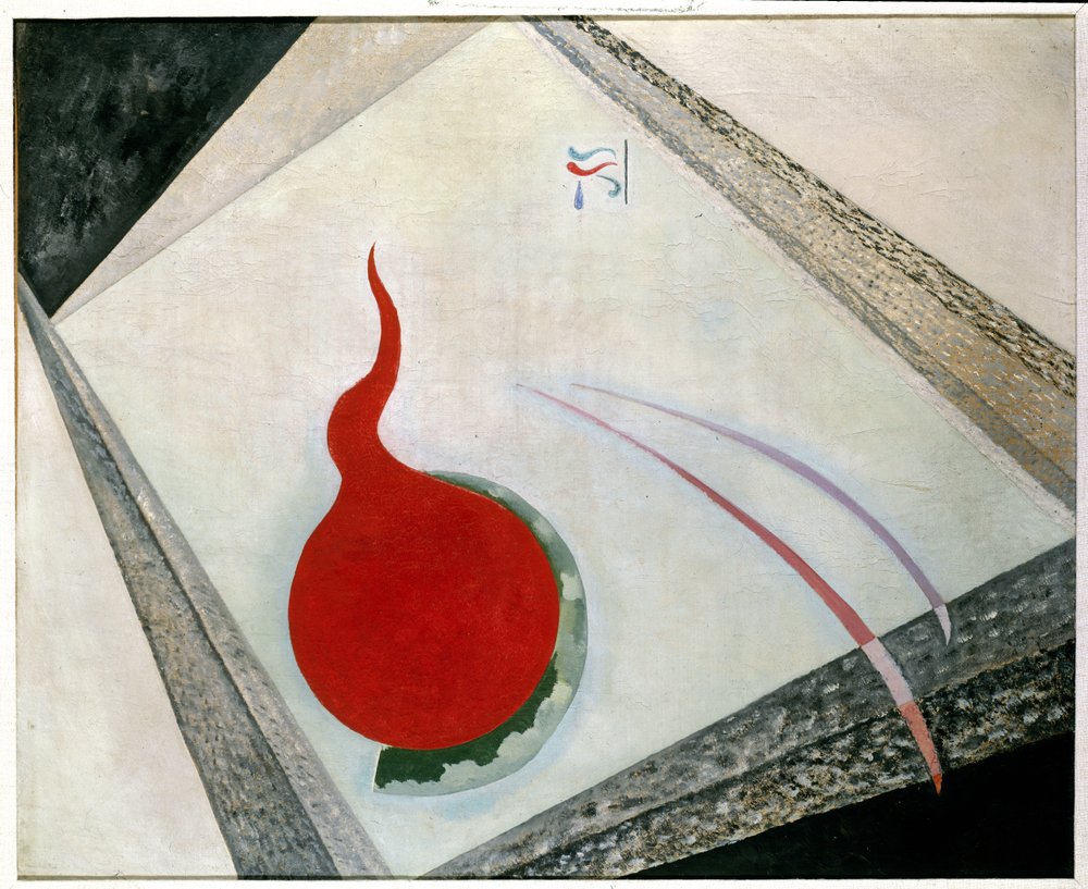 Tafel III aus „Poids Montes“ („Montierte Gewichte“), 1935 von Wassily Kandinsky