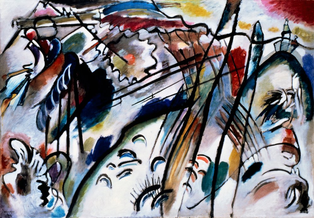 Improvisation 28 (zweite Fassung) von Wassily Kandinsky