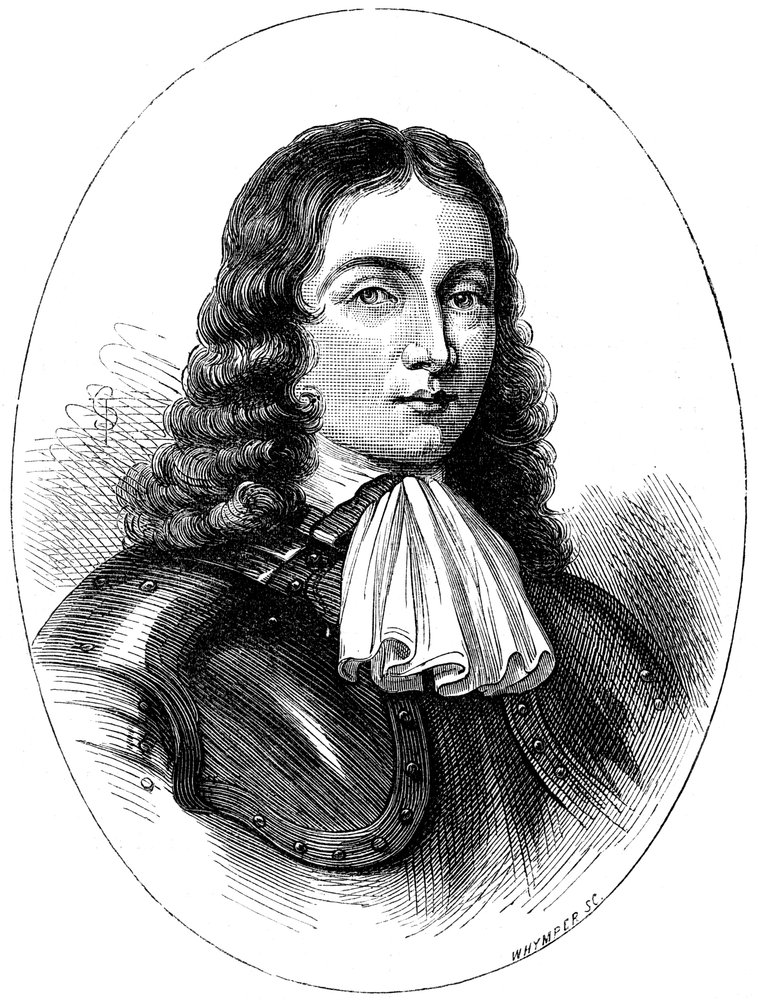 William Penn, Gründer des Commonwealth of Pennsylvania, um 1666, um 1880 von Whymper