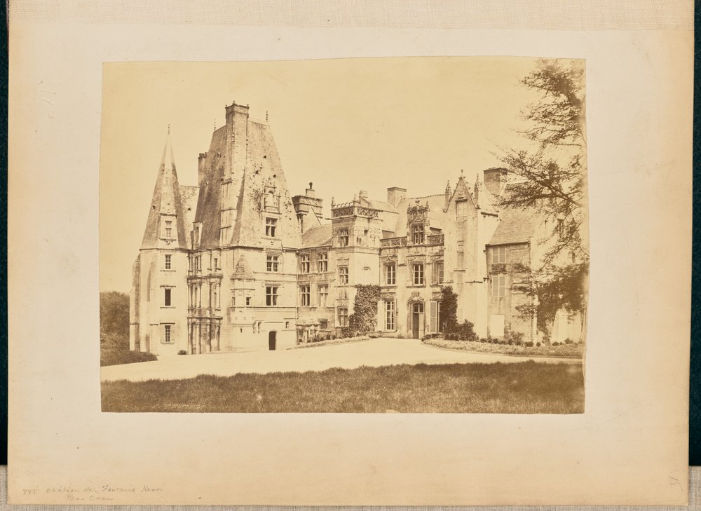 Schloss Fontaine-Henri, nahe Caen von William J. Stillman
