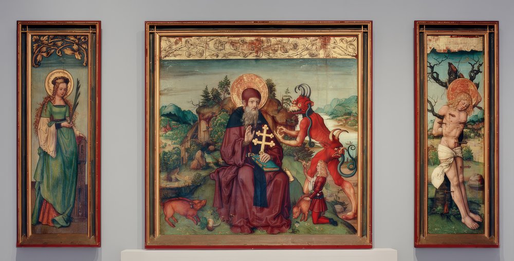 Antonius-Retabel von Zürcher Veilchenmeister