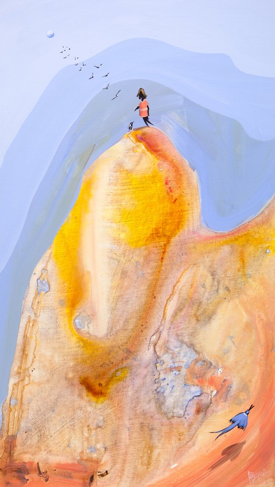 Bunte Bergreise von Adam Bogusz