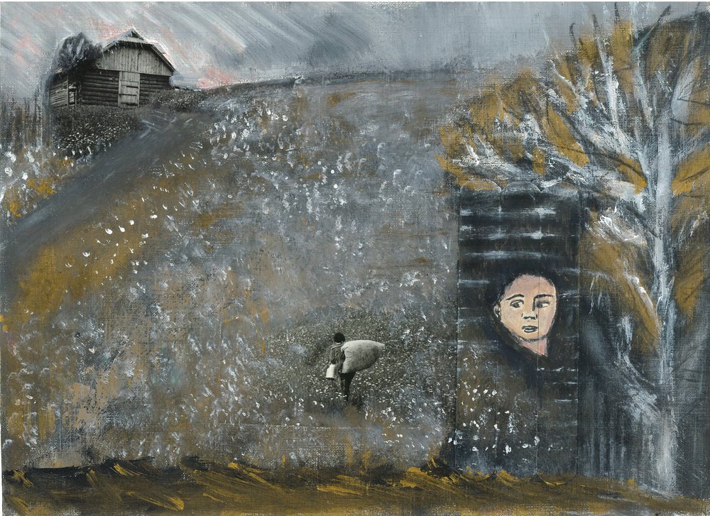 Ländliches Feld Versteckter Blick von Agnieszka Paluch