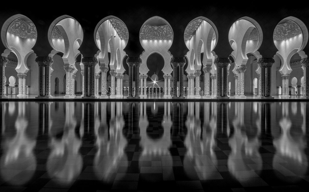 Große Moschee-Reflexionen von Ahmed Thabet
