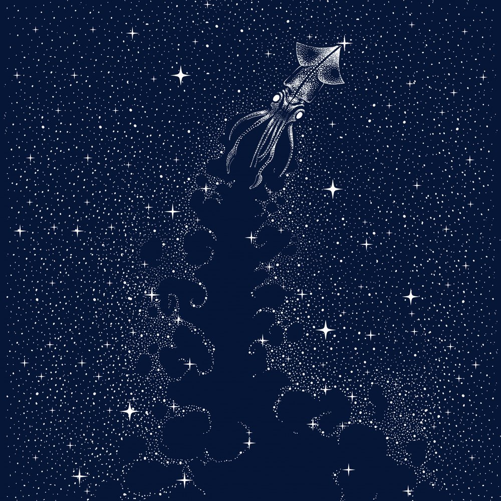 Kosmischer Tintenfischaufstieg von Alirıza ÇAKIR